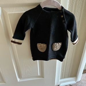 Adorable sweater dress size 6 month made in Spain